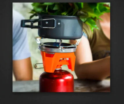 Hiking, Camping  Portable Pot/Jet Burner Set