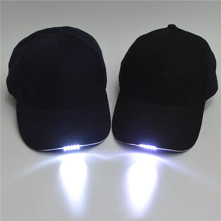 Outdoor Lighting Baseball Cap for Hiking