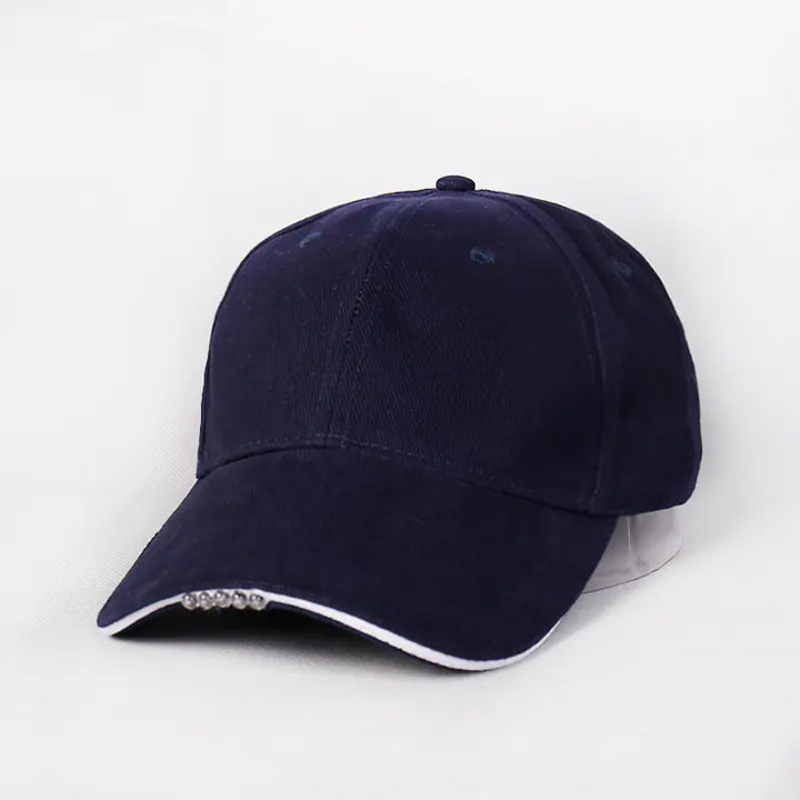 Outdoor Lighting Baseball Cap for Hiking