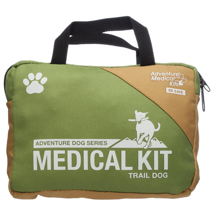 Adventure Medical Kits Trail Dog Medical Kit - Pet First Aid Kit with Dressings Bandages Instruction Manual & Tools - Lightweight Compact Dog Safety Pack