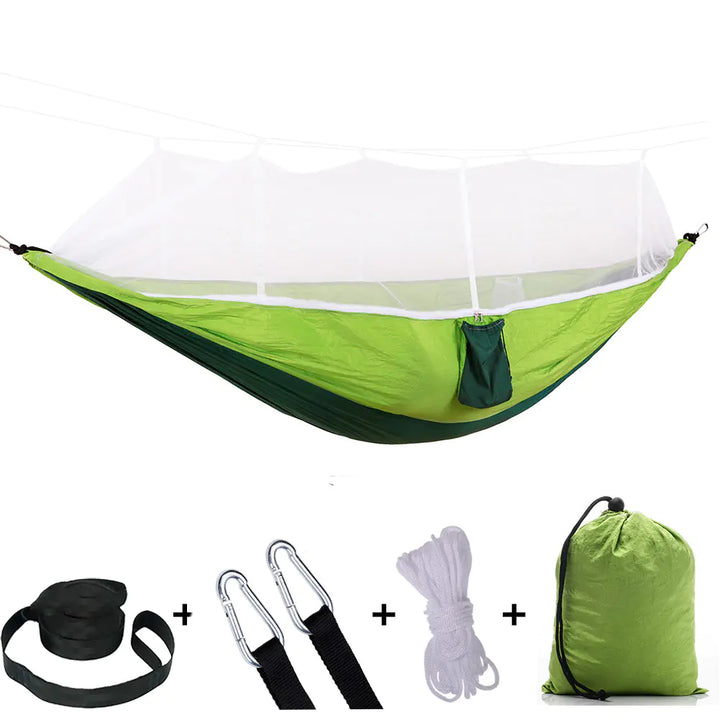 Outdoor Mosquito Net Hammock for Camping - Lightweight Nylon