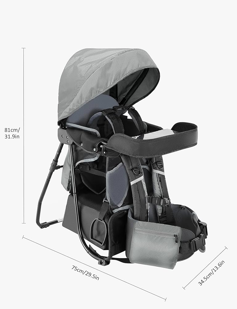 besrey Baby Backpack Carrier Toddler Hiking Backpack with Removable To – Huei's Shop