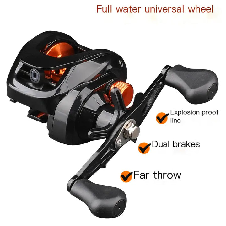Metal Spinning Fishing Reel for Outdoor Use