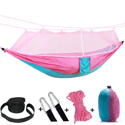 Outdoor Mosquito Net Hammock for Camping - Lightweight Nylon