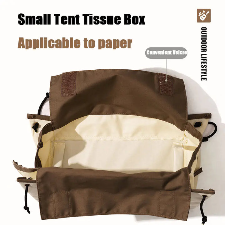 Mugaodi Tower Outdoor Camping Cotton Tissue Box