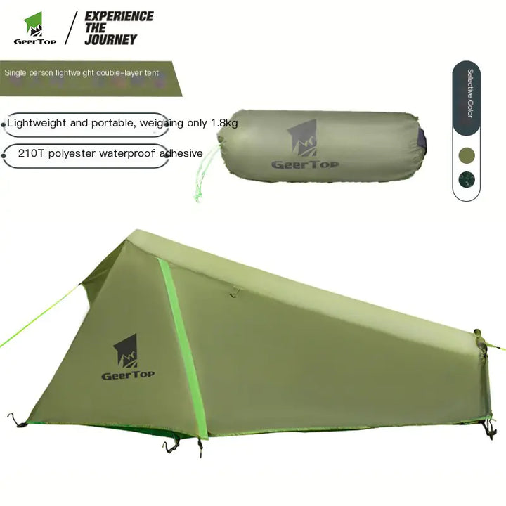 New Waterproof Pyramid Tent for Outdoor Camping