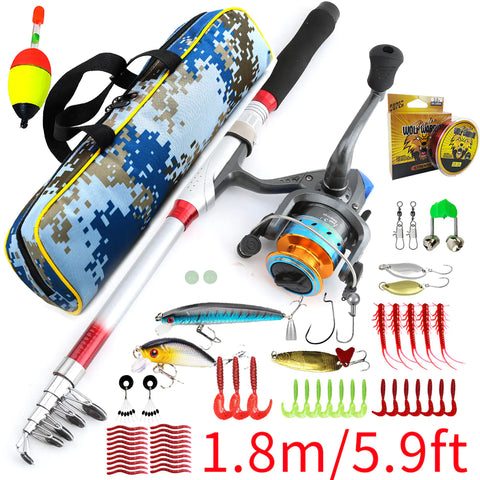 ZURYP Fishing Gear Set for Long-Distance Angling