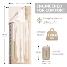 Naturehike Ultralight Envelope Sleeping Bag for Camping