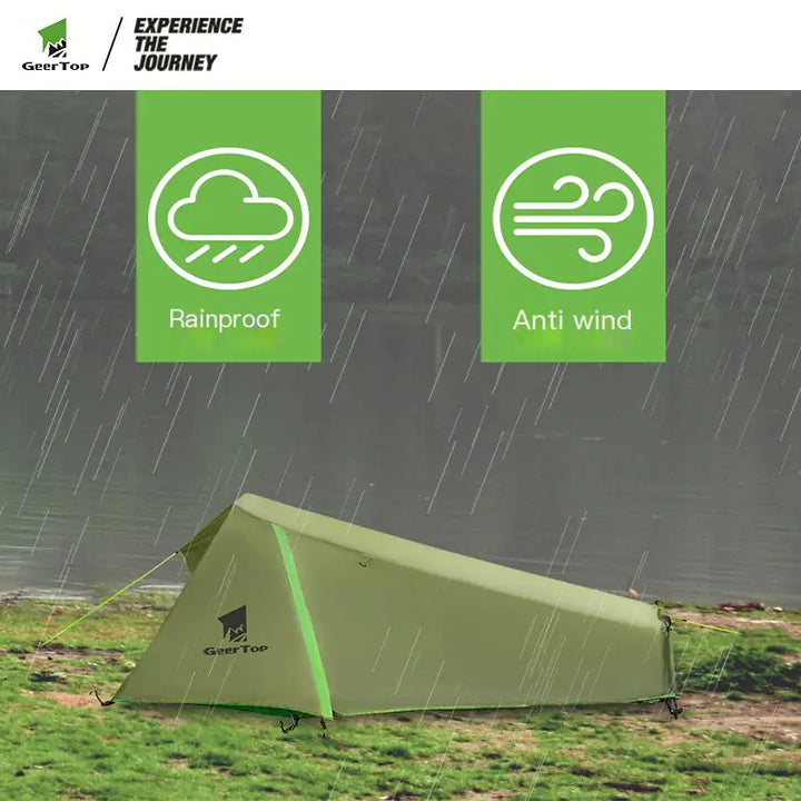 New Waterproof Pyramid Tent for Outdoor Camping