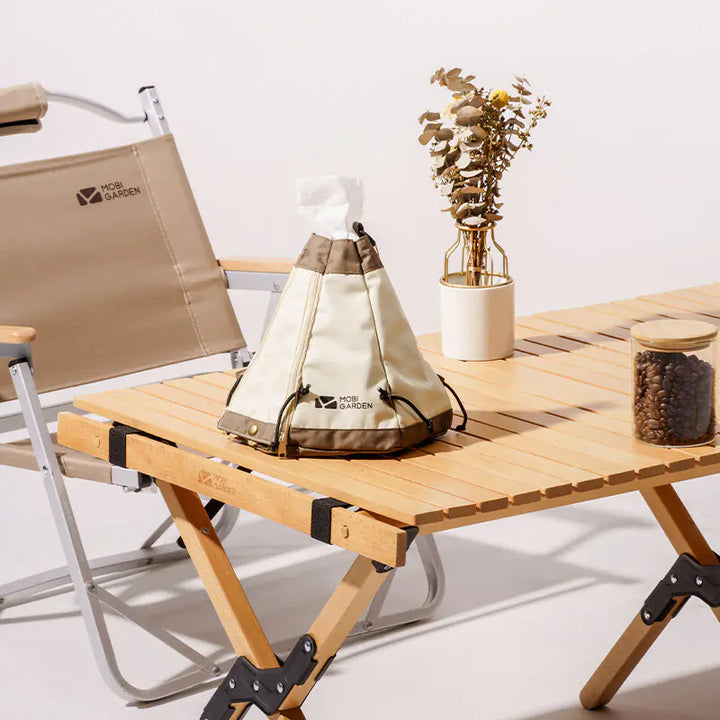 Mugaodi Tower Outdoor Camping Cotton Tissue Box