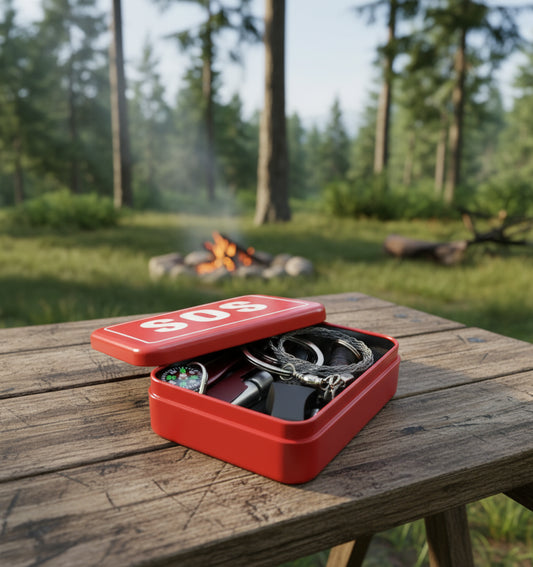 SOS Emergency Gear Kit for Outdoor Survival and Vehicle