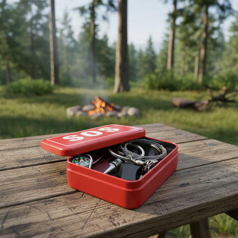 SOS Emergency Gear Kit for Outdoor Survival and Vehicle