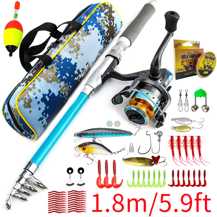 ZURYP Fishing Gear Set for Long-Distance Angling
