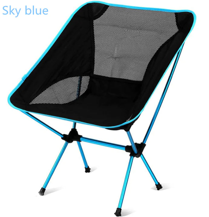 Portable Outdoor Moon Chair for Fishing and Camping