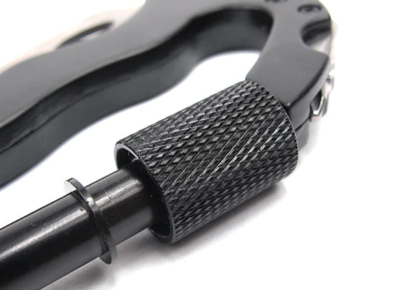 Outdoor Survival Multi-Functional Carabiner with Knife