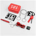 SOS Emergency Gear Kit for Outdoor Survival and Vehicle
