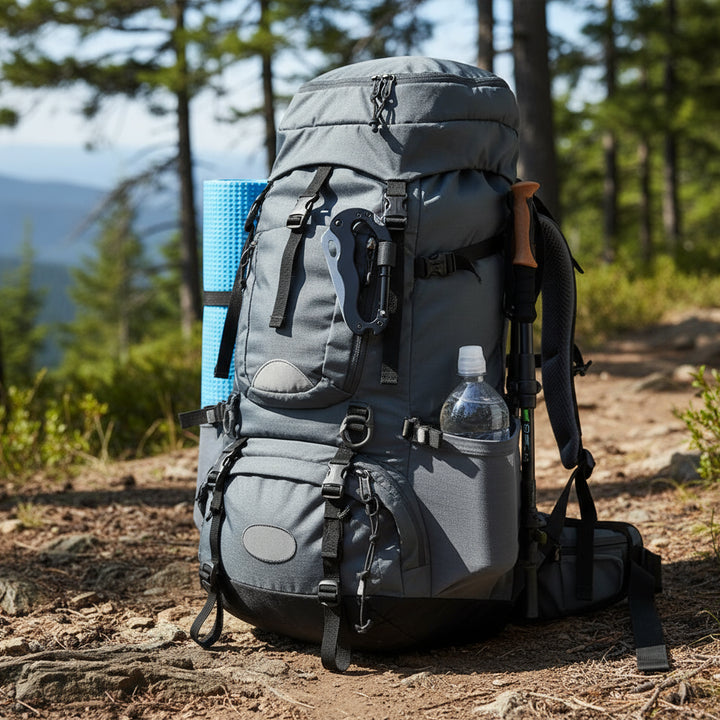 Outdoor Survival Multi-Functional Carabiner with Knife