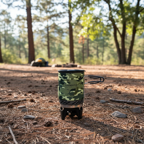 Hiking, Camping  Portable Pot/Jet Burner Set