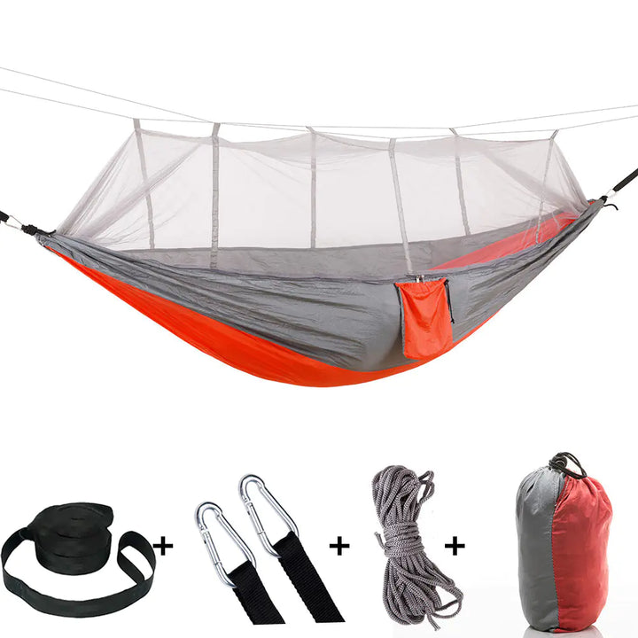 Outdoor Mosquito Net Hammock for Camping - Lightweight Nylon