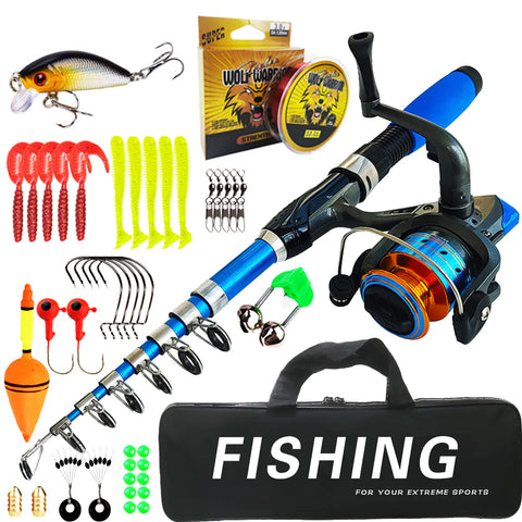 Fishing Rod and Reel Set - Short Sea Fishing Gear