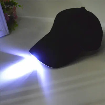 Outdoor Lighting Baseball Cap for Hiking