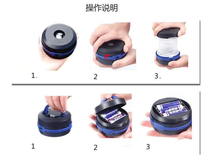 Multi-Function Outdoor Camping Lantern and Flashlight