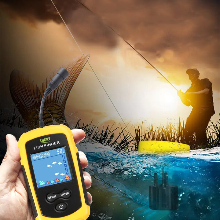 Fish Finder, Sonar Fishing Detector and Gear
