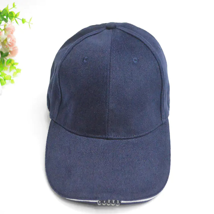 Outdoor Lighting Baseball Cap for Hiking
